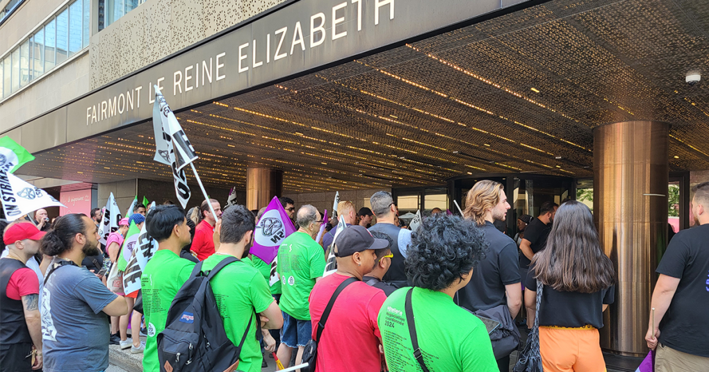 Fairmont The Queen Elizabeth Hotel downtown Montreal to close indefinitely as of Dec. 21 due to labour disputes [Video]