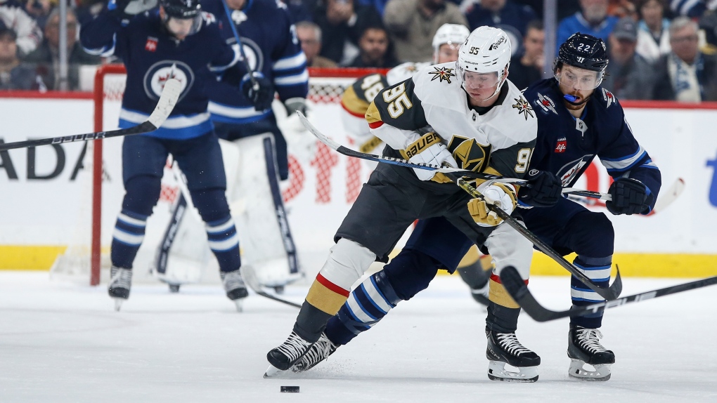 Jets lose in overtime to Golden Knights [Video]