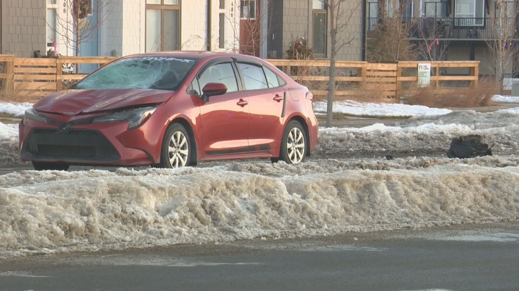 Belmont crash sends 3 to hospital [Video]