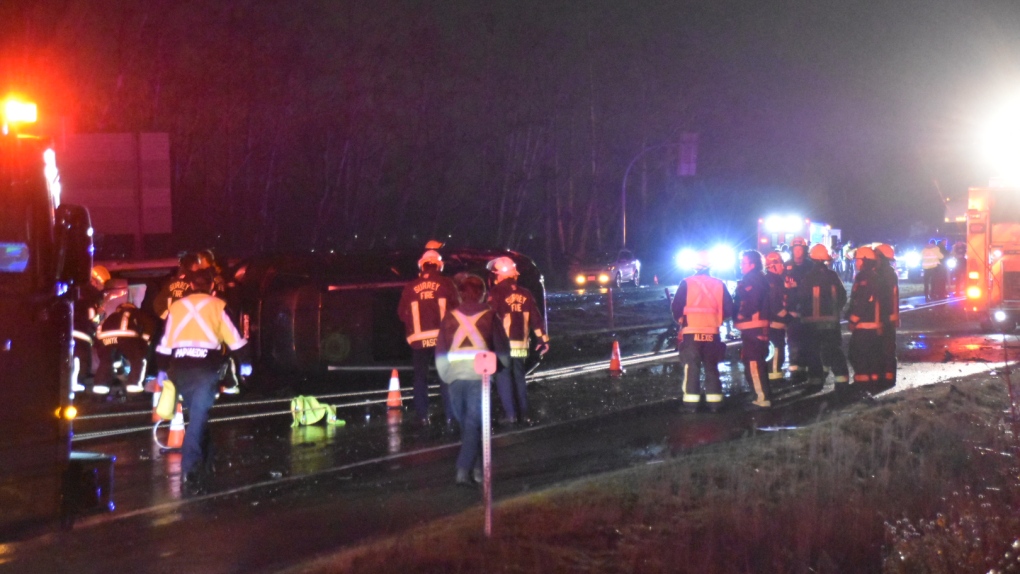 Road conditions: Crash closes Hwy. 99 in both directions [Video]