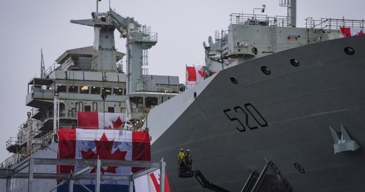 Naval vessel launched in B.C. is longest-ever built in Canada [Video]