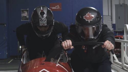 Calgary Bobsledder blazes trail away from the track [Video]