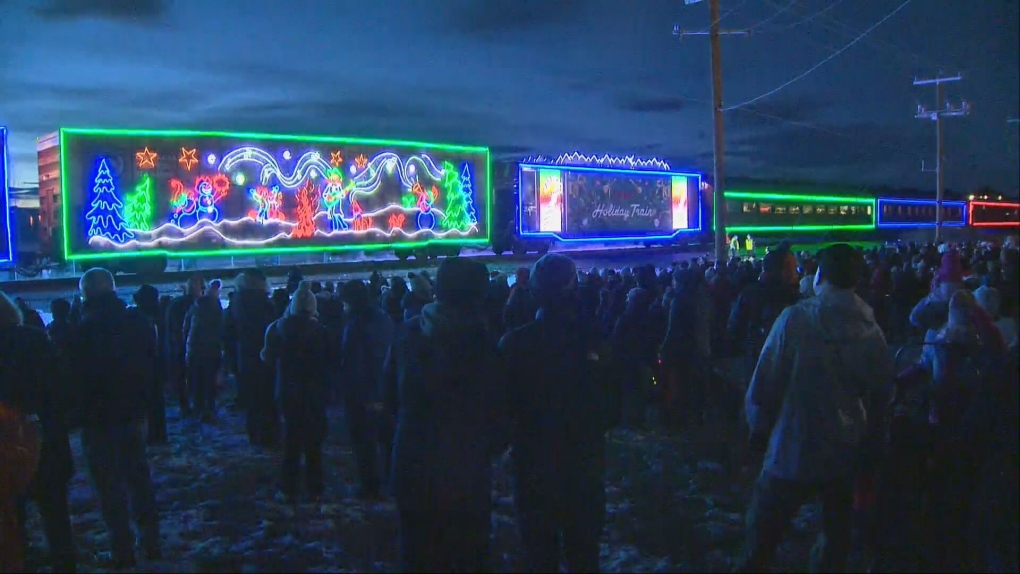 Holiday Train draws large crowds in Airdrie ahead of Calgary visit [Video]