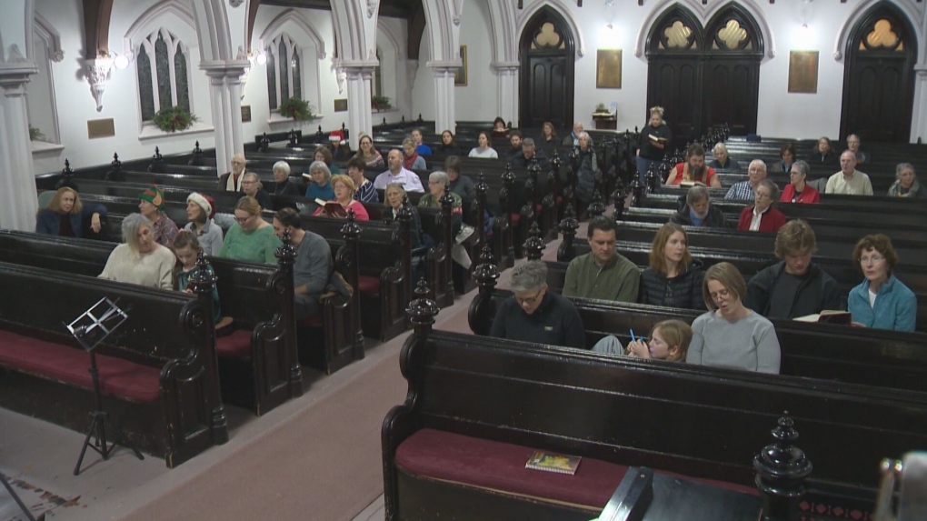 Community sings Christmas carols in Halifax church [Video]