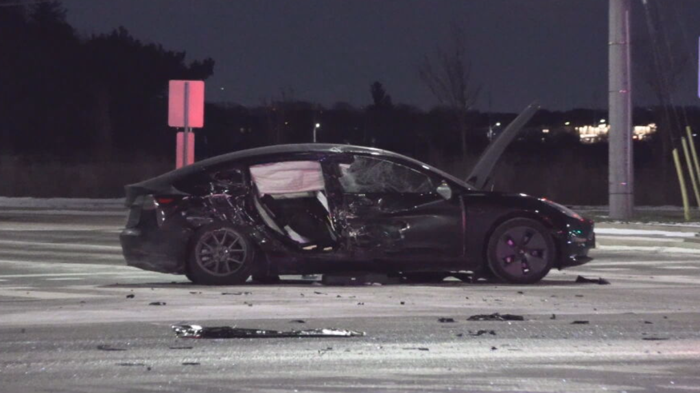 Brampton collision injures woman, 2 children [Video]