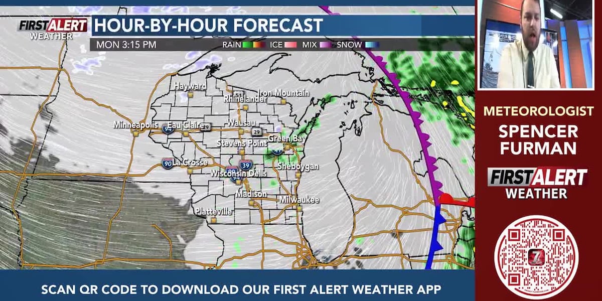 First Alert Weather: Few showers, clearing fog, multiple snow chances [Video]