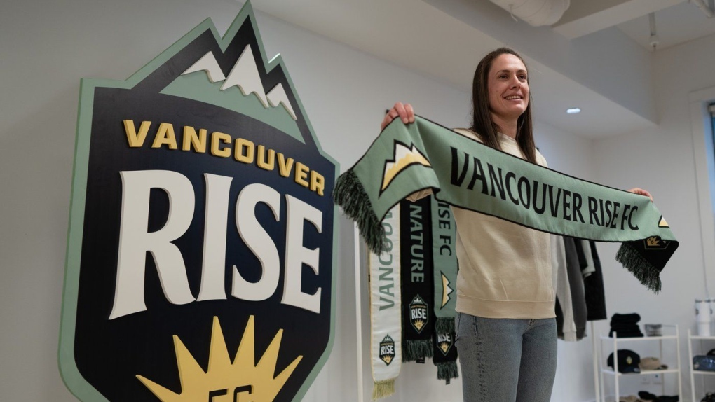 Shannon Woeller first player to sign with Vancouver Rise [Video]