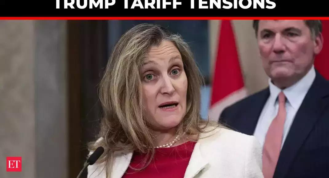 Chrystia Freeland: Trump effect! Trudeau govt crumbles amid tariff woes; deputy PM and FM Chrystia Freeland resigns – The Economic Times Video