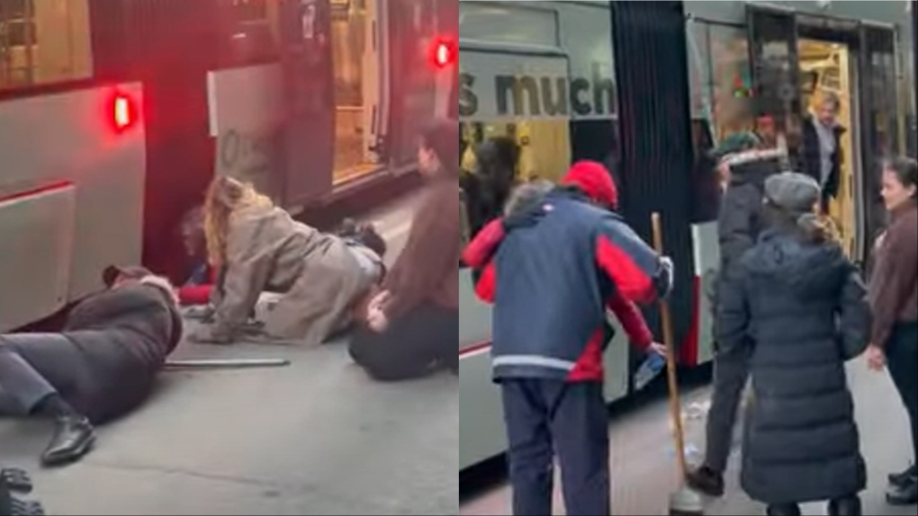 TTC riders rescue cat from underneath streetcar [Video]