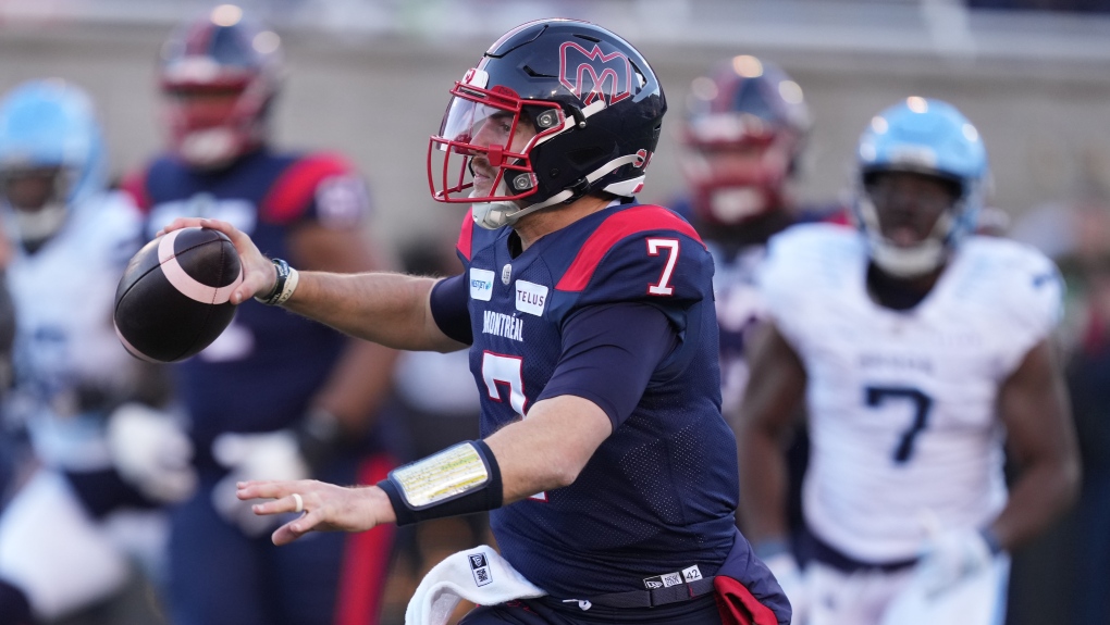 Alouettes trade Grey Cup MVP Fajardo to Elks for rights to Bethel-Thompson in QB swap [Video]