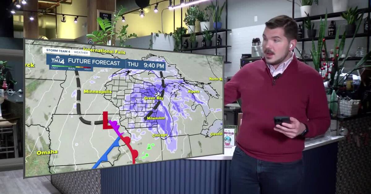 Southeast Wisconsin weather: Tracking Thursday snow [Video]