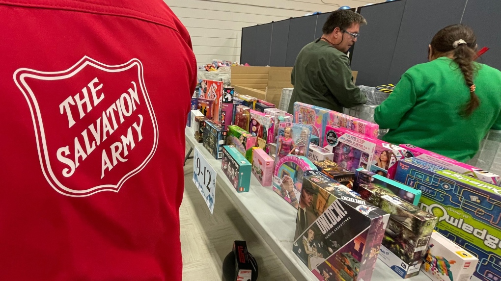 Salvation Army giving toys to struggling families [Video]