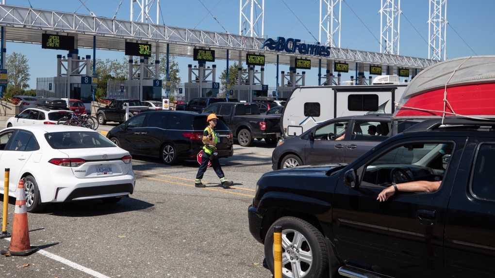 B.C. ferry rescues boater who capsized near terminal [Video]