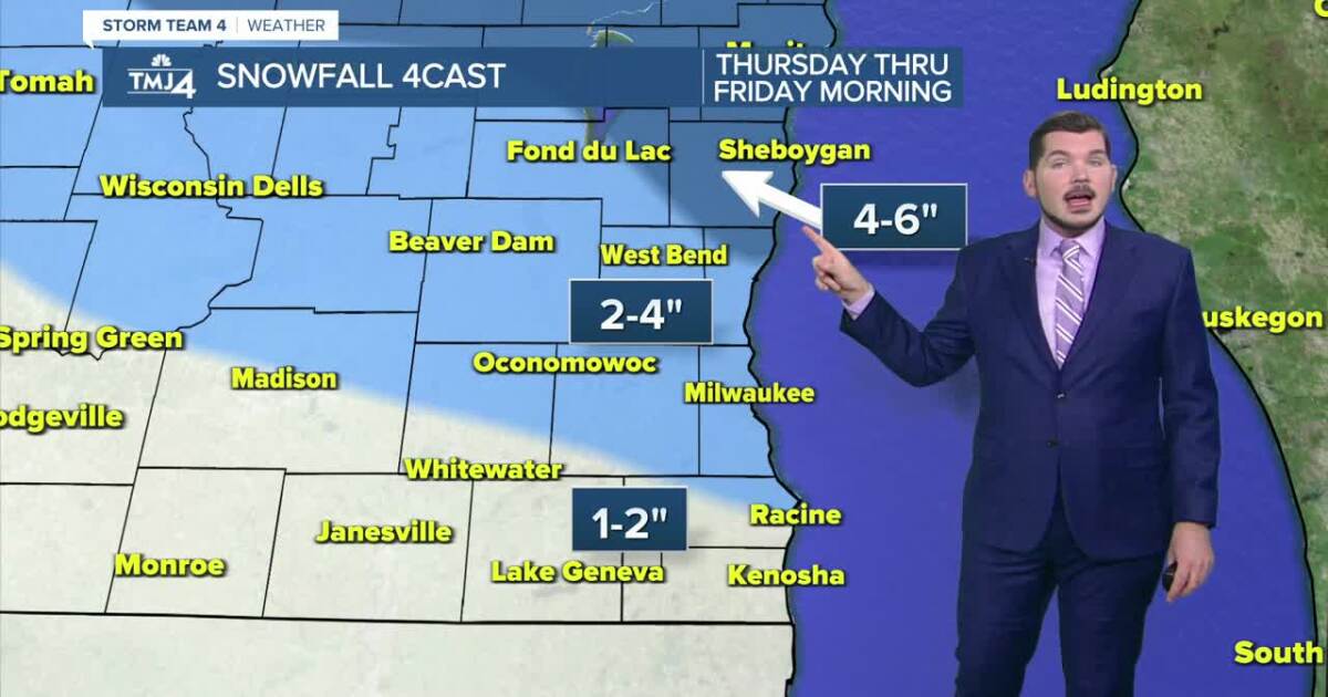 Southeast Wisconsin weather: Tracking an Alberta Clipper [Video]