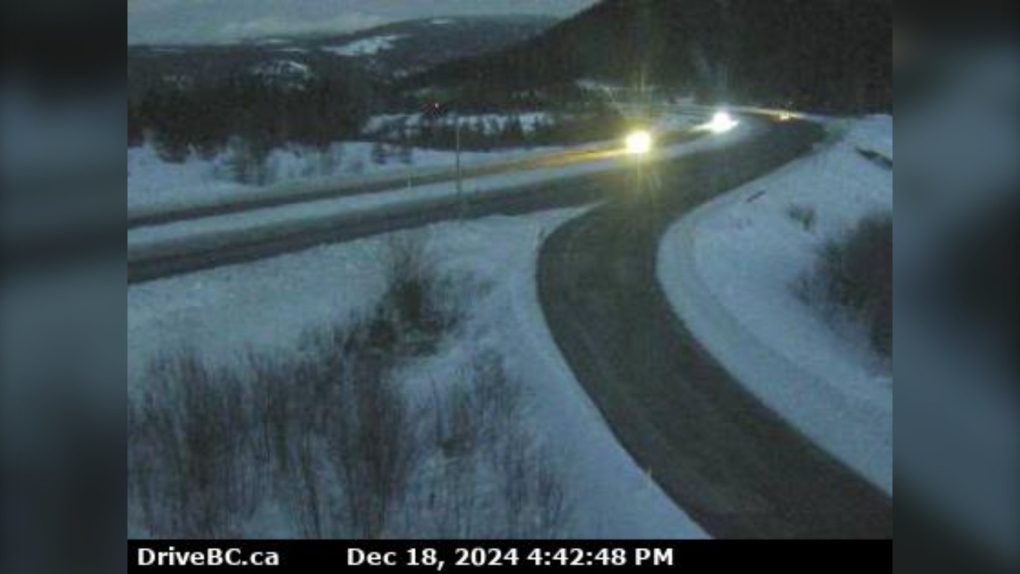 Pickup driver dead after crash with snow plow on Hwy. 97C, RCMP say [Video]