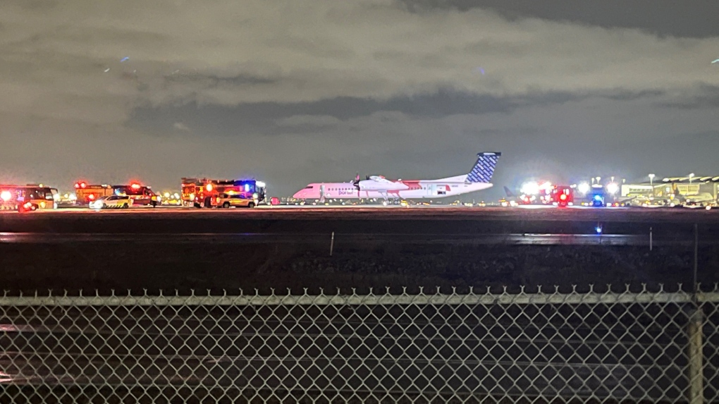 Plane lands safely at Toronto Pearson airport after mayday call [Video]