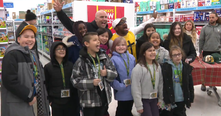 Hundreds of children make mad dash through Walmart for Elks Christmas Shop – Edmonton [Video]