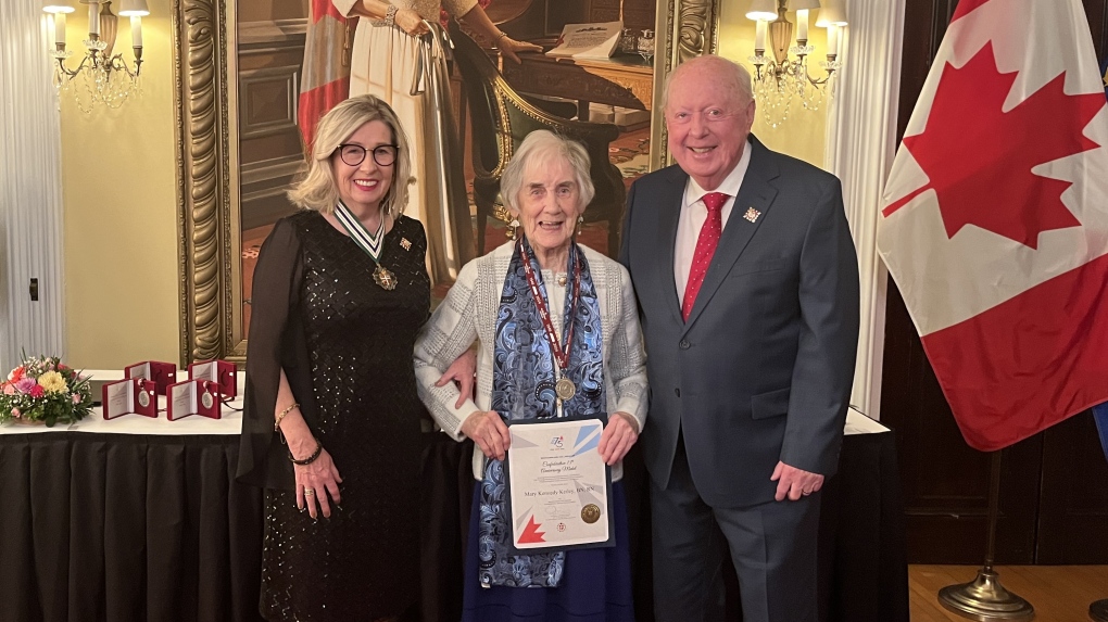 Newfoundland honours woman for volunteer work [Video]