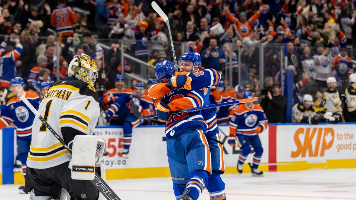 Boston Bruins lose to Oilers 3-2 in OT [Video]