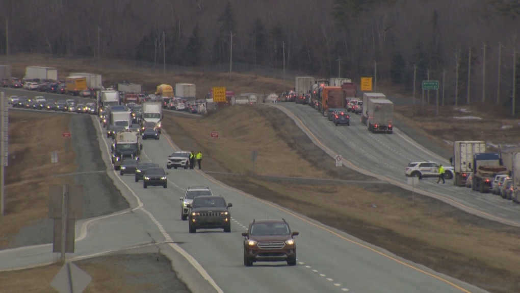 Person airlifted to hospital after crash near Enfield, N.S. [Video]