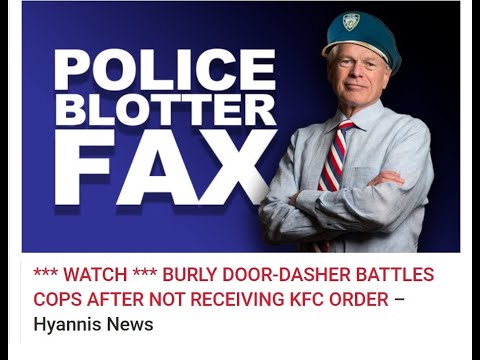 *** AUDIO *** CHECK IT OUT! HN story makes it onto Police Blotter  Hyannis News [Video]