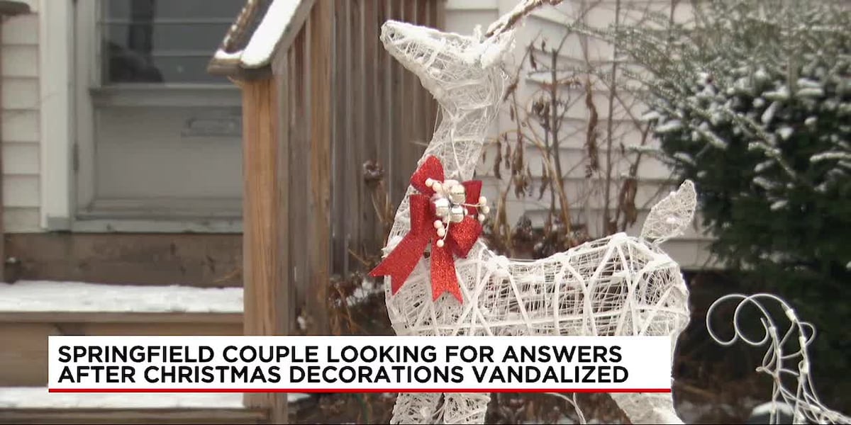 Springfield couple finds Christmas decorations vandalized [Video]