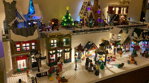 Lego sets bring a multigenerational flavour to Christmas village displays [Video]