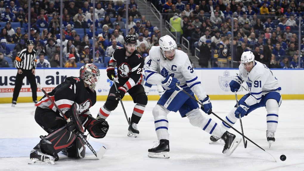 Leafs captain Auston Matthews misses game against Islanders with undisclosed injury [Video]