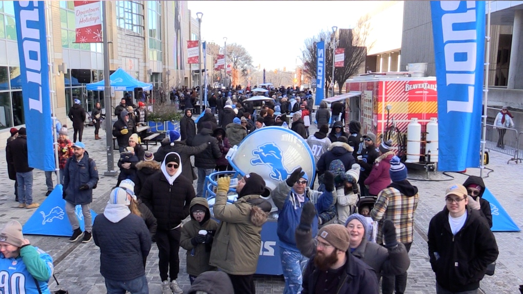 Detroit Lions host tailgate and watch party at Canada Life Place [Video]