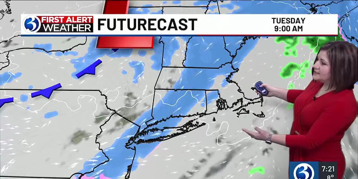 FORECAST: Frigid start to the week, then snow showers on Christmas Eve! [Video]