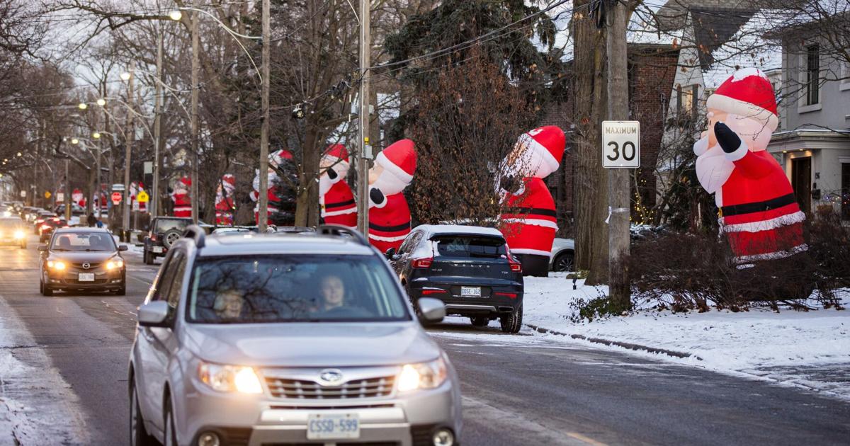 The most festive street in Toronto spreads its holiday cheer [Video]