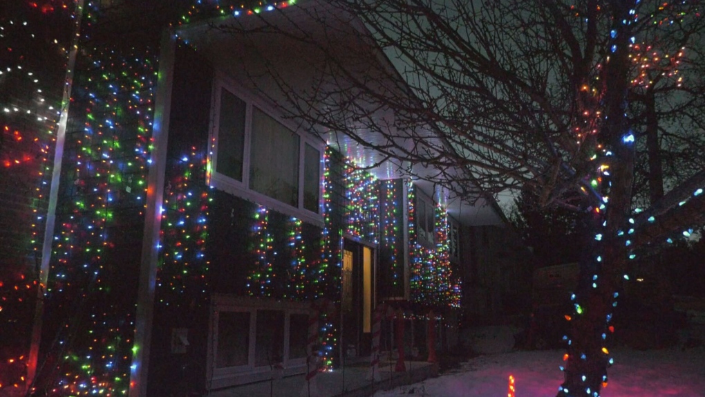 Alberta home adorned with Christmas lights [Video]