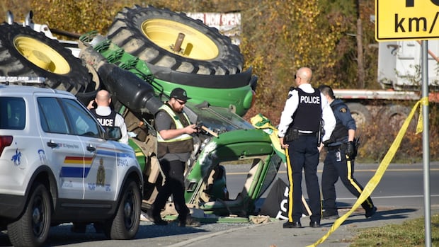 B.C. man charged over crash between a tractor and a police patrol car during 2023 anti-SOGI protest [Video]