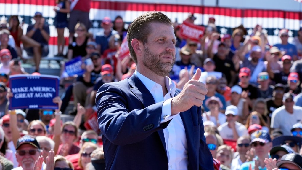 Eric Trump shares photo of Donald Trump buying Canada [Video]