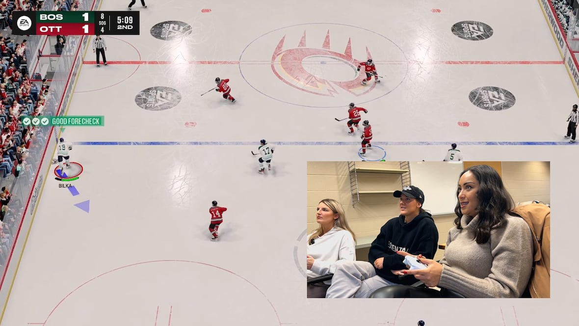 PWHL players are now in a video game. These Ottawa Charge rookies tested it out.