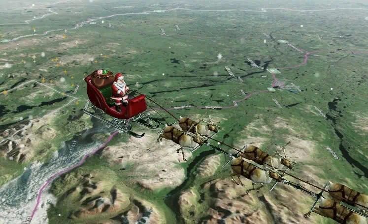 Santa Claus cleared for Ontario air space on Christmas Eve flight around the world [Video]