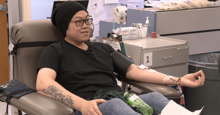 B.C. cancer survivor wants to inspire others to donate blood [Video]