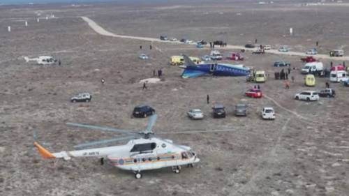 Azerbaijan airliner crashes in Kazakhstan, killing at least 38 [Video]