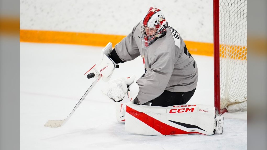 Canadian world junior goalie Carter George uses music to drown out pressure [Video]