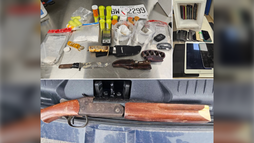 Sawed-off shotgun and three knives seized during Cambridge arrest [Video]