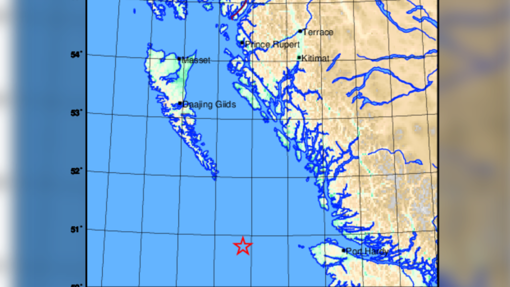 Magnitude 4.0 quake reported off Vancouver Island Friday [Video]