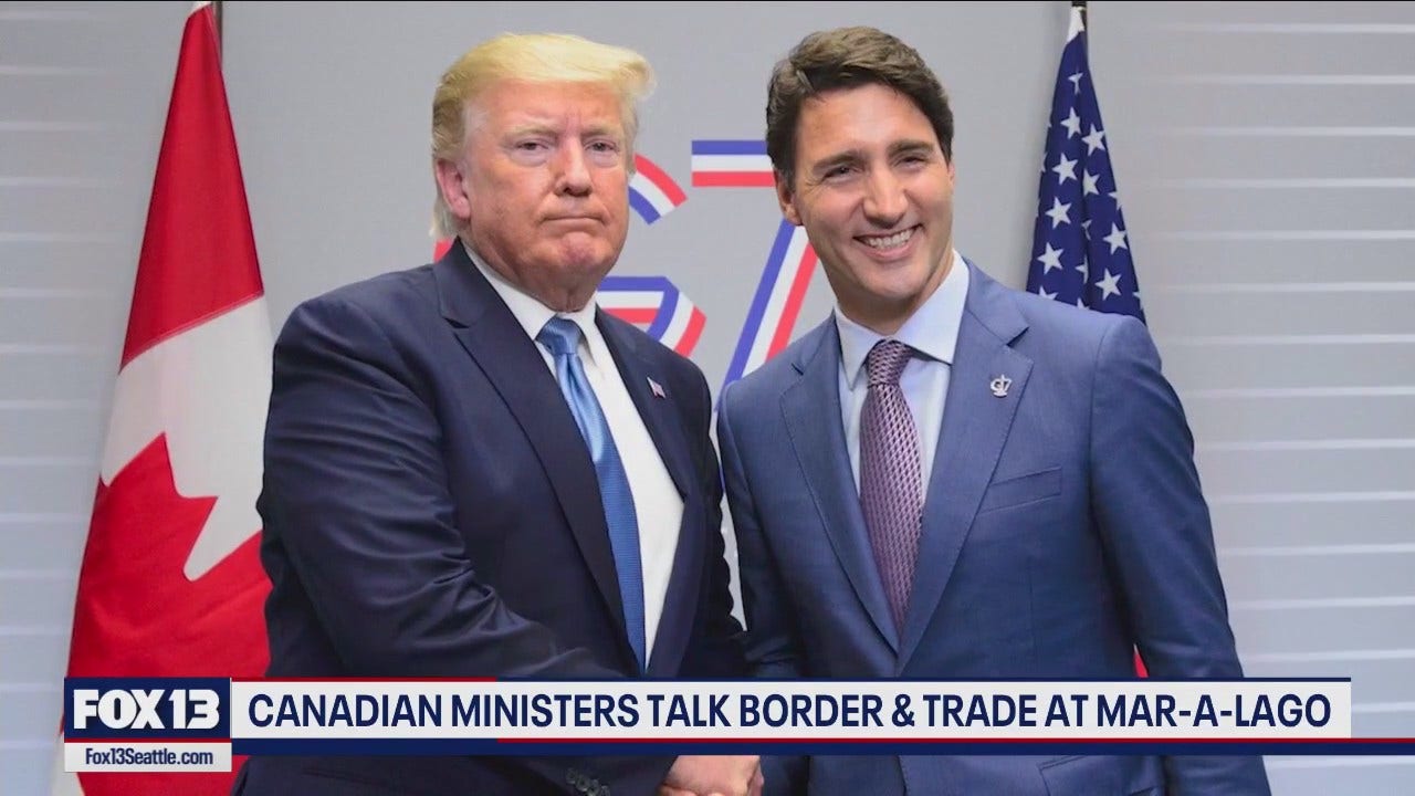 Canadian ministers talk border and trade at Mar-A-Lago [Video]