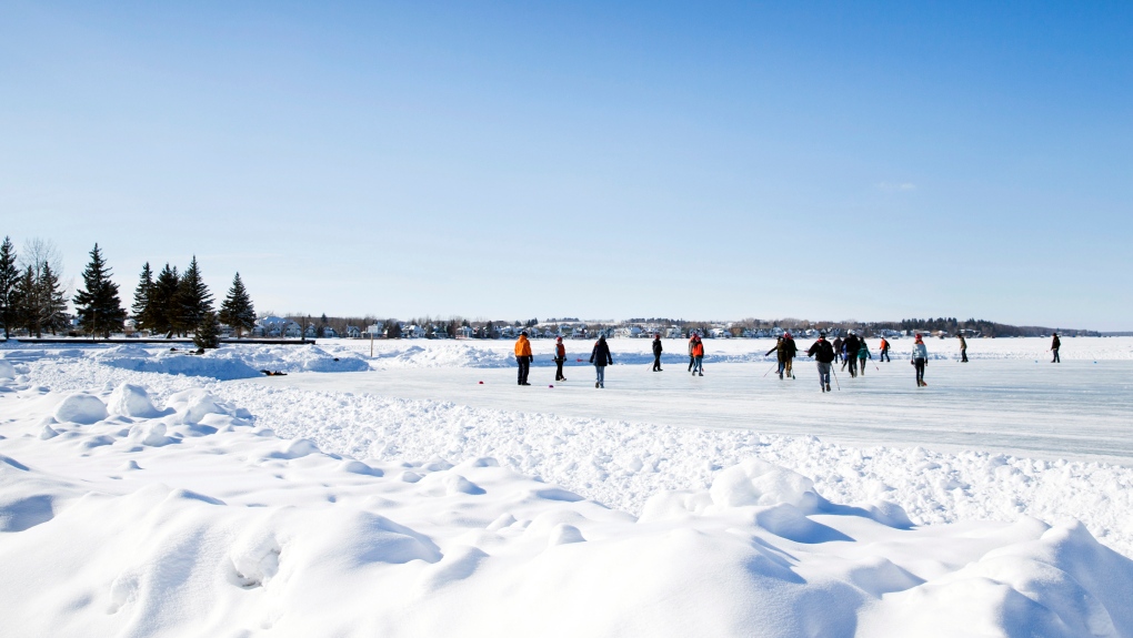 Sylvan Lake ice 