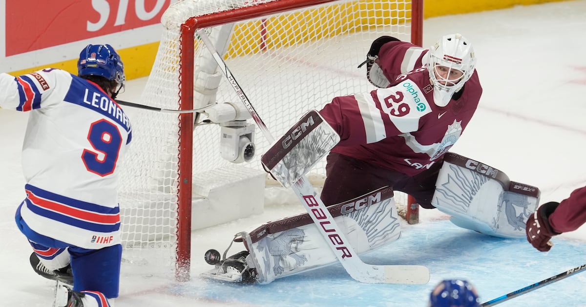 Notre Dame’s Danny Nelson scores twice, defending champ US beats Latvia 5-1 in world junior hockey  WSOC TV [Video]