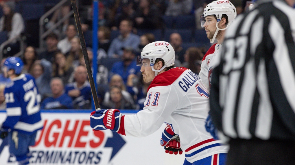 Evans scores again as Canadiens down Lightning 5-2 [Video]