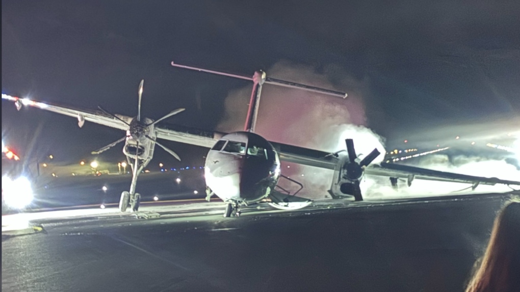 N.S. news: Runway reopens after plane caught fire [Video]