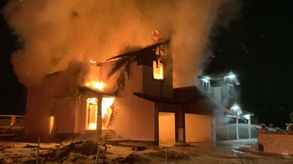 New Devon house scene of fire [Video]