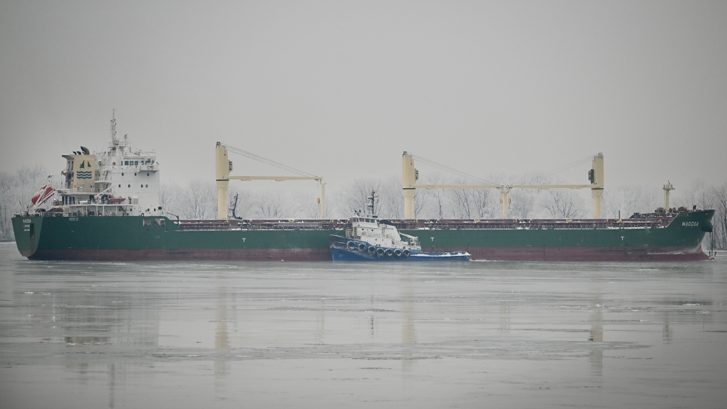 Plan launched to refloat ship stuck in Quebec [Video]