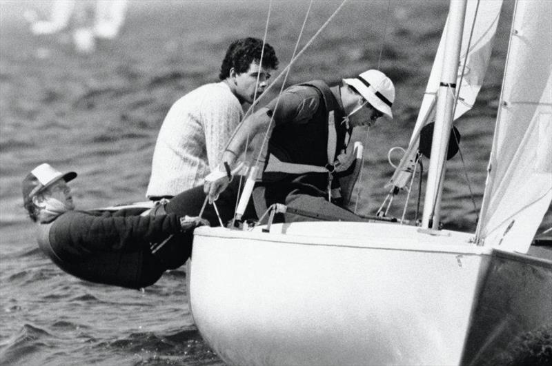 Olympic sailing video footage from the 1970s to 1990s