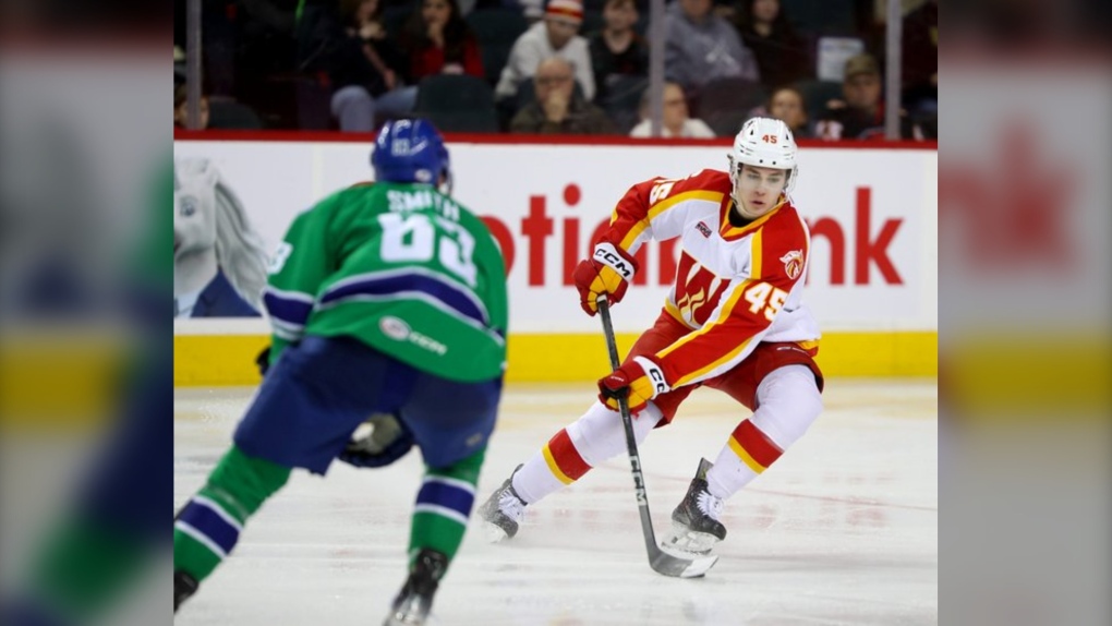 Calgary Wranglers defeat Abbotsford Canucks 4-3 [Video]